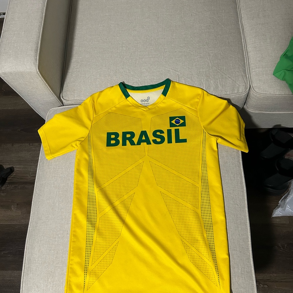 Brasil Yellow Soccer Jersey